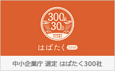 中小企業 選定 はばたく300社